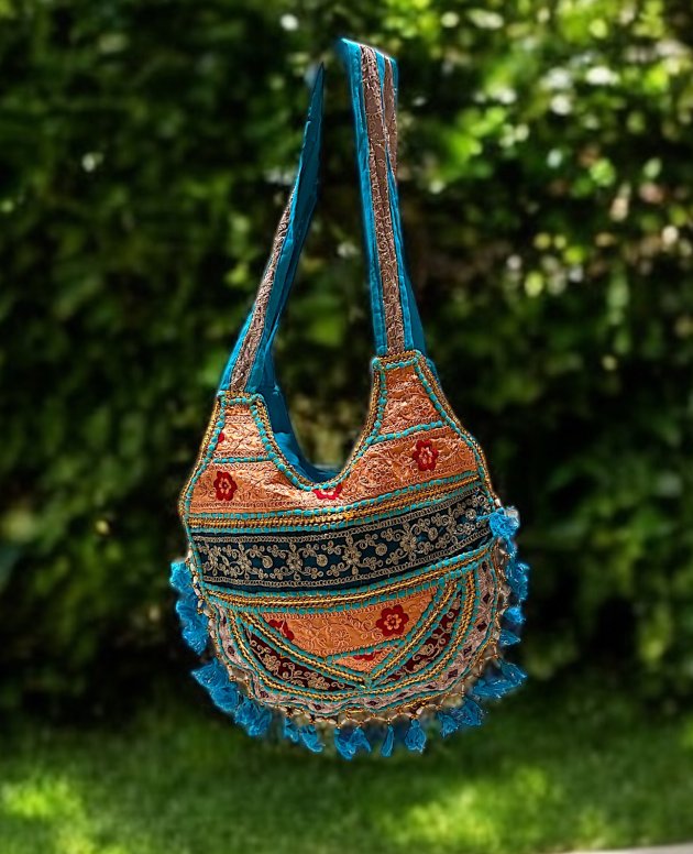 Azure Drift Tote