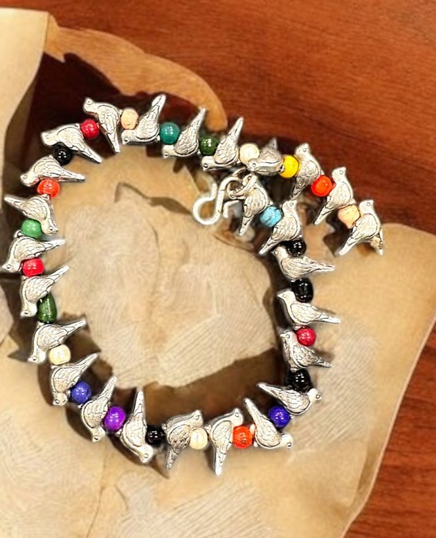 Birdsong Charm Anklet